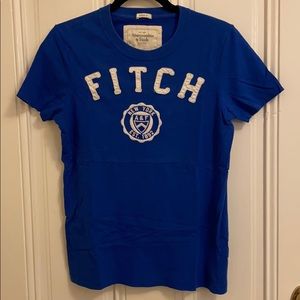 Abercrombie & Fitch Blue Logo Tee